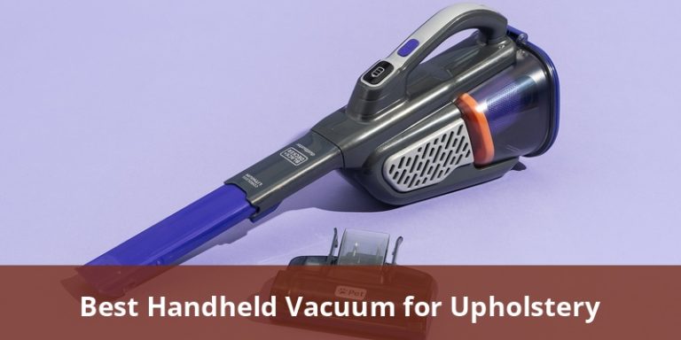 Best Handheld Vacuum For Upholstery 2026