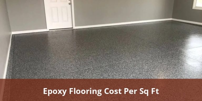 Epoxy Flooring Cost Per Sq Ft